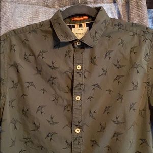 Slim fit button down